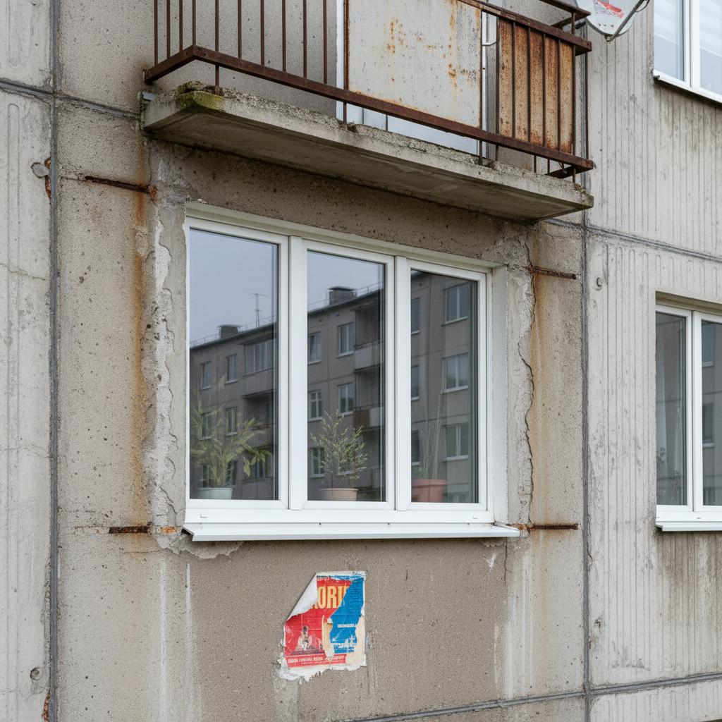 8 akende vahetus 3-toalises korteris, Narva — Narva