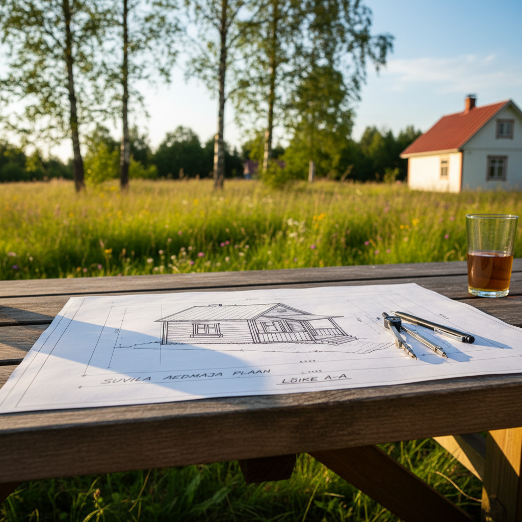 Aiamaja vundamendi rajamine, 24 m², Saaremaa — Saaremaa, Kuressaare