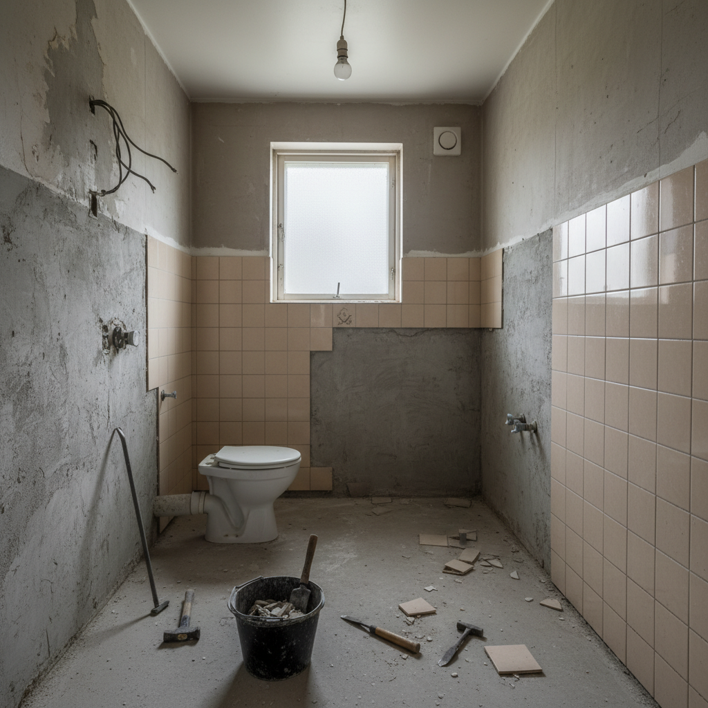 Vannitoa täisrenoveerimine, 6 m², Tallinn — Tallinn
